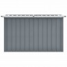 Caja de almacenamiento de jardín gris 149x99x93 cm 3