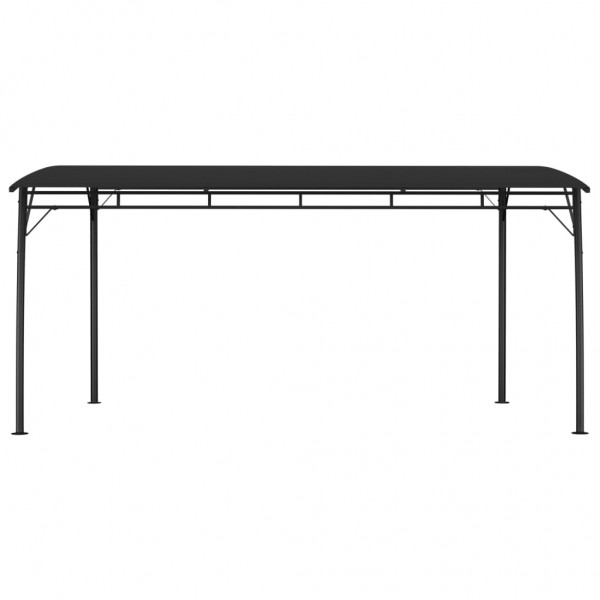 Toldo para-sol de jardim 4x3x2.55 m antracite M 2