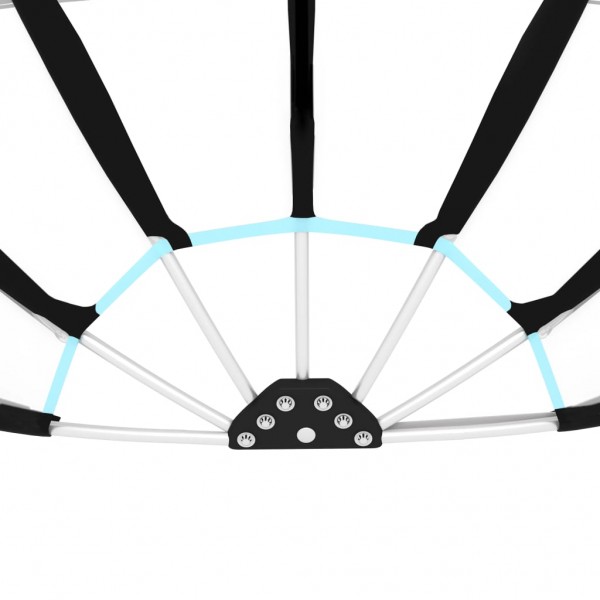 Cúpula de piscina 440x220 cm M 4