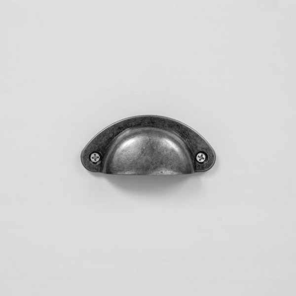 Mesita de noche Hill madera maciza de pino blanco 46x35x49.5 cm M 2