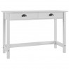 Mesa consola Hill con 2 cajones madera pino 110x45x74 cm 1