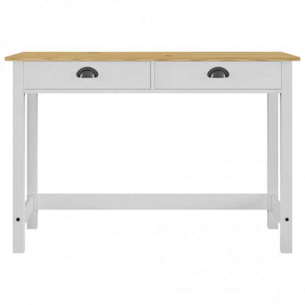 Mesa consola Hill con 2 cajones madera pino 110x45x74 cm M 3