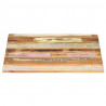 Tablero mesa cuadrada madera reciclada maciza 70x70 cm 15-16 mm 2