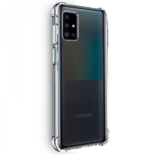 Carcaça COOL para Samsung A516 Galaxy A51 5G Anti-Shock transparente M 2