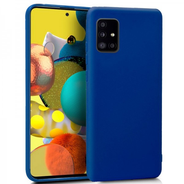 Funda COOL Silicona para Samsung A516 Galaxy A51 5G (Azul) D