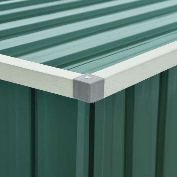 Caja de almacenamiento de jardín verde 171x99x93 cm M 2