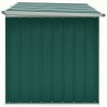 Caixa de arrumação para jardim 171x99x93 cm verde 5