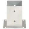Suportes para postes 4 pcs metal galvanizado 101 mm 3