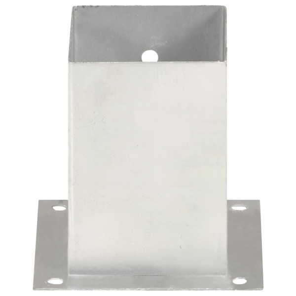 Suportes para postes 4 pcs metal galvanizado 101 mm M 4