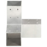 Conectores de postes en forma de Y metal galvanizado 71x71 mm 2