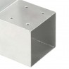 Conector de postes en forma de L metal galvanizado 91x91 mm 5
