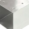 Conector de postes en forma de T metal galvanizado 91x91 mm 5