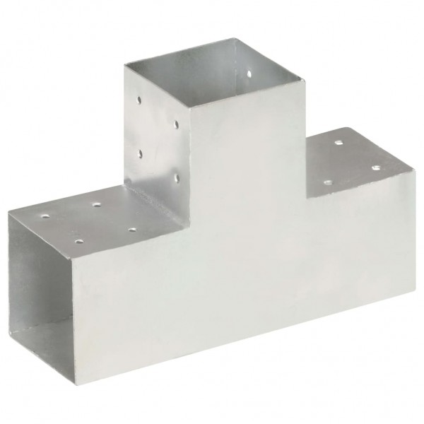 Conector de postes en forma de T metal galvanizado 101x101 mm D