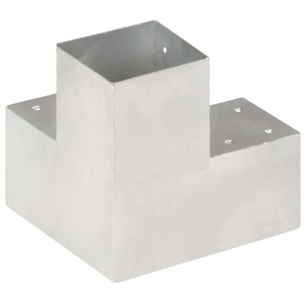Base para poste em forma de Y 101x101 mm metal galvanizado M 4