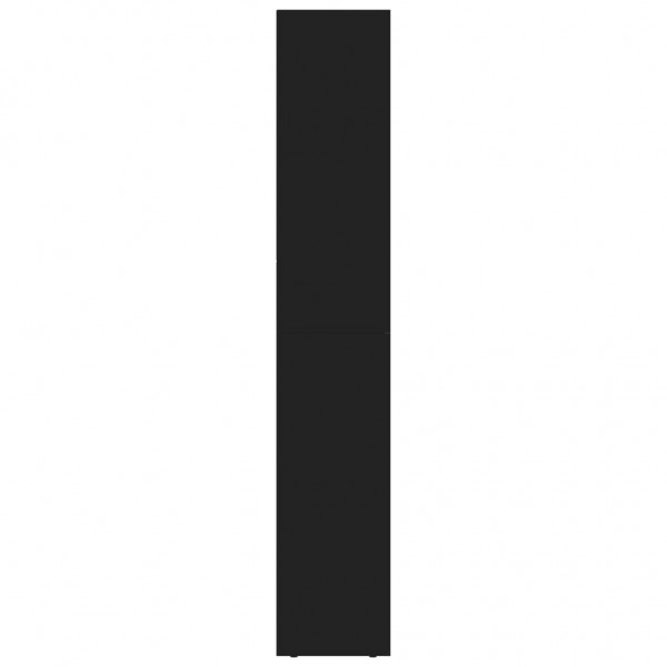 Estante 36x30x171 cm derivados de madeira preto M 5