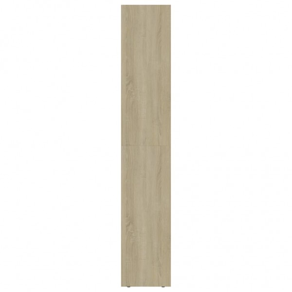 Estantería madera contrachapada color roble Sonoma 36x30x171 cm M 5