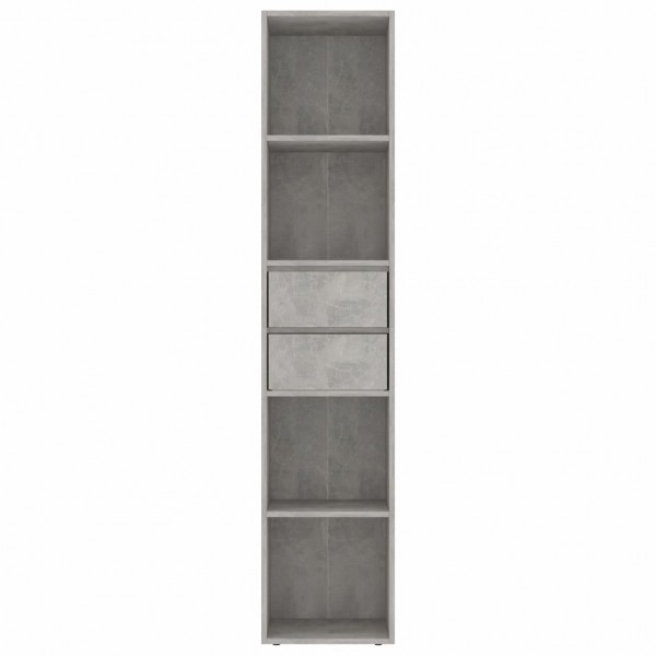 Estante 36x30x171 cm derivados de madeira cinzento cimento M 4