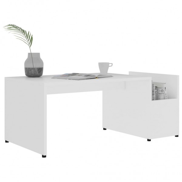 Mesa de centro 90x45x35 cm derivados de madeira branco M 3