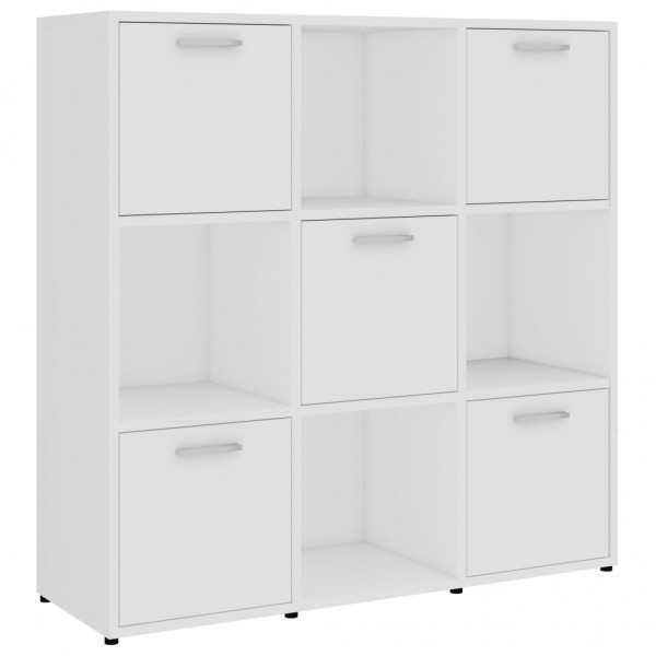 Estante 90x30x90 cm contraplacado branco M 2