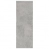 Estantería de pared contrachapada gris hormigón 45.1x16x45.1 cm 5