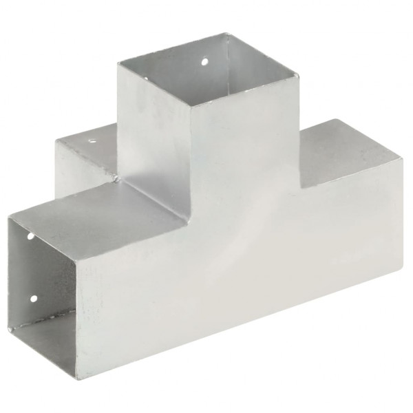 Base para poste em forma de X 101x101 mm metal galvanizado M 5