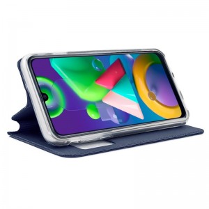 Fundação COOL Capa de Flip para Samsung M215 Galaxy M21 luz azul H