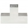 Base para poste em forma de X 91x91 mm metal galvanizado 4