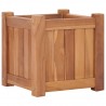 Arriate de madera maciza de teca 30x30x30 cm 1