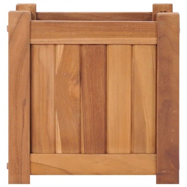 Arriate de madera maciza de teca 30x30x30 cm M 2