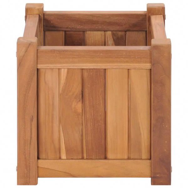 Arriate de madera maciza de teca 30x30x30 cm M 3