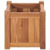 Arriate de madera maciza de teca 30x30x30 cm 3
