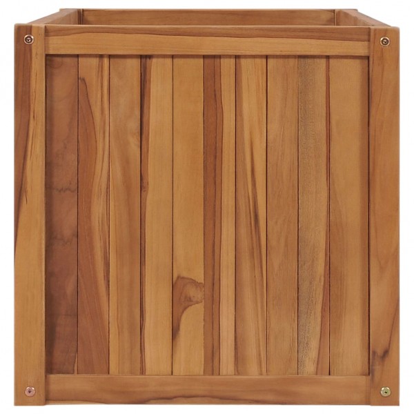 Arriate de madera maciza de teca 100x50x50 cm M 3
