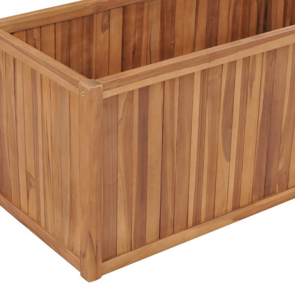Arriate de madera maciza de teca 100x50x50 cm M 5