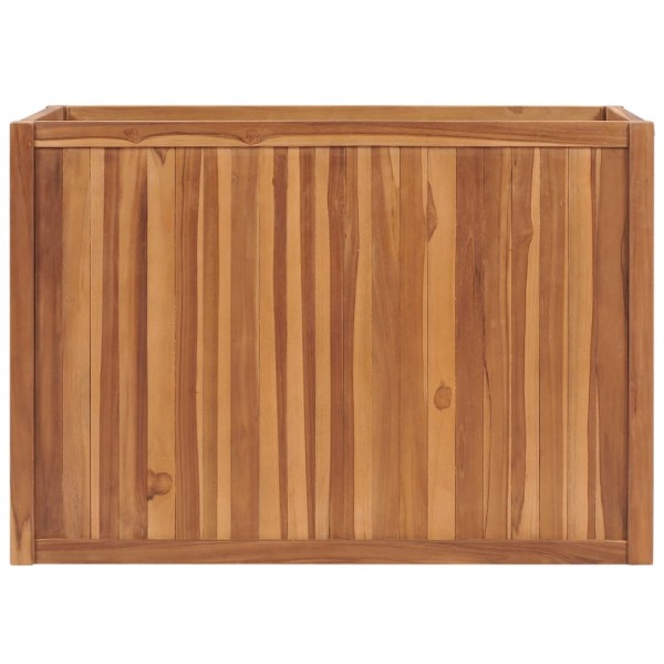 Arriate de madera maciza de teca 100x50x70 cm M 2