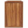 Arriate de madera maciza de teca 100x50x70 cm 3
