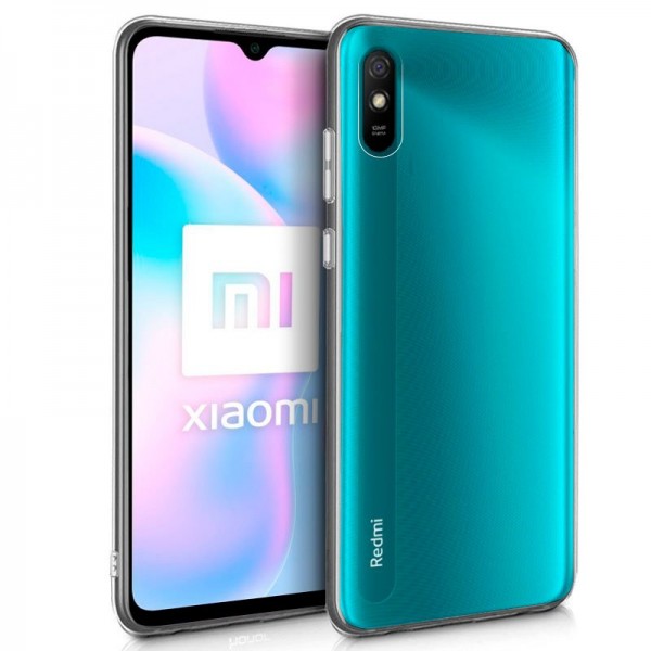 Funda COOL Silicona para Xiaomi Redmi 9A / 9AT (Transparente) D