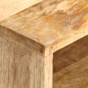 Mueble para TV madera maciza de mango 90x30x50 cm H