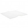 Protector de mesa PVC transparente 70x70 cm 1.6 mm 3
