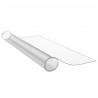 Protetor de mesa 80x80 cm 2 mm PVC transparente 4