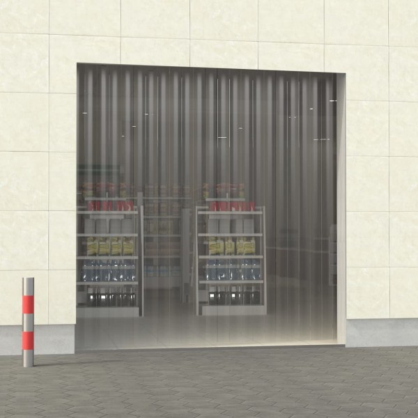 Rollo de cortina de tiras PVC 2mm x 200mm 25 m D