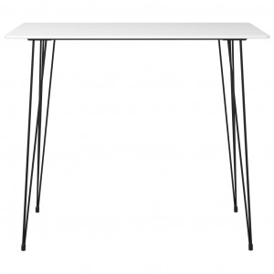 Mesa de bar 120x60x105 cm branco H