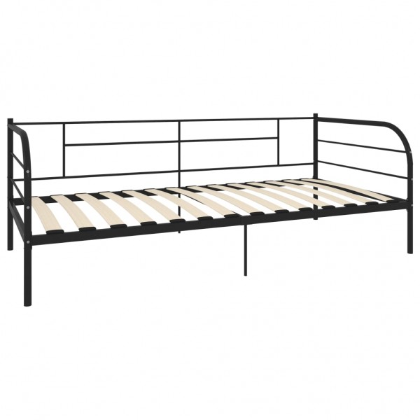 Estrutura sofá-cama 90x200 cm metal preto M 3