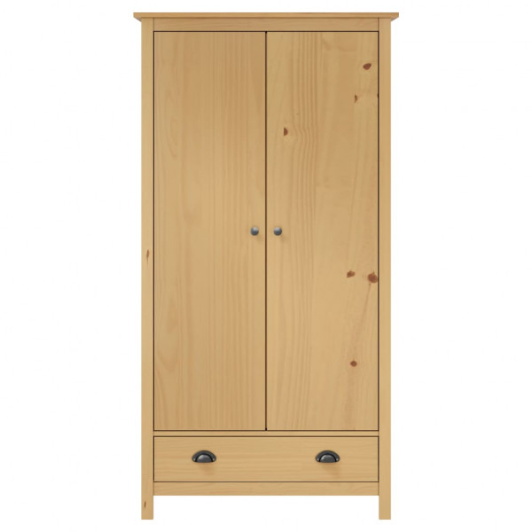 Armario de 2 puertas Hill madera maciza pino 89x50x170cm M 4