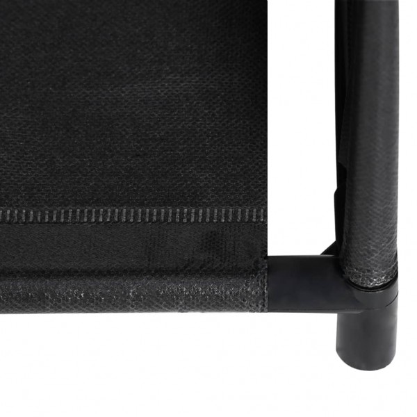 Estante escalera de exhibición de tela 130x45x170 cm M 5