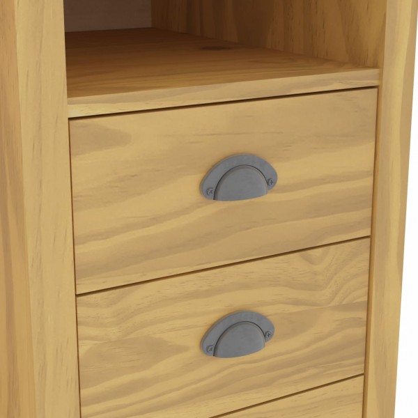 Escritorio Hill con 3 cajones madera de pino 120x50x74 cm M 5