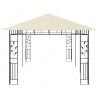 Cenador con mosquitera color crema 6x3x2.73 m 4