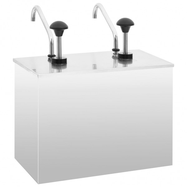 Dispensador de molhos aço inoxidável 2 x 3.5 L M 4