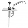 Dispensador de salsa de acero inoxidable 2 x 3.5 L 5