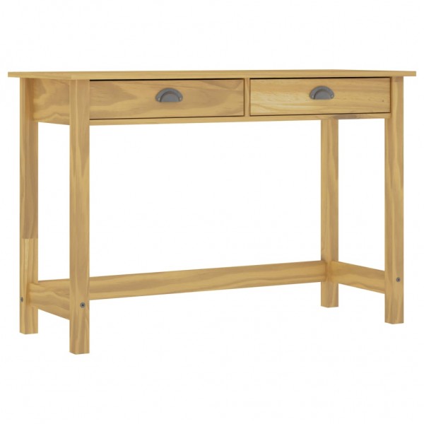 Mesa consola Hill con 2 cajones madera pino 110x45x74 cm D