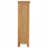 vidaX Estantería madera maciza de roble 45x22.5x82 cm 3